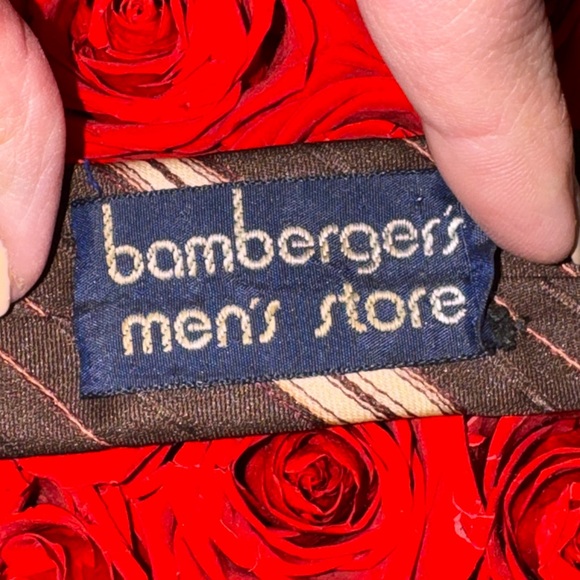 Vintage Christian Dior Men’s Silk Tie | Brown & Cream Diagonal Stripe Must See - Picture 4 of 5